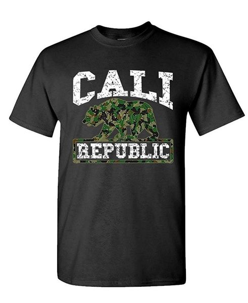 

california медведя hip hop rap hunt мужская хлопок футболка мужская printed t shirt