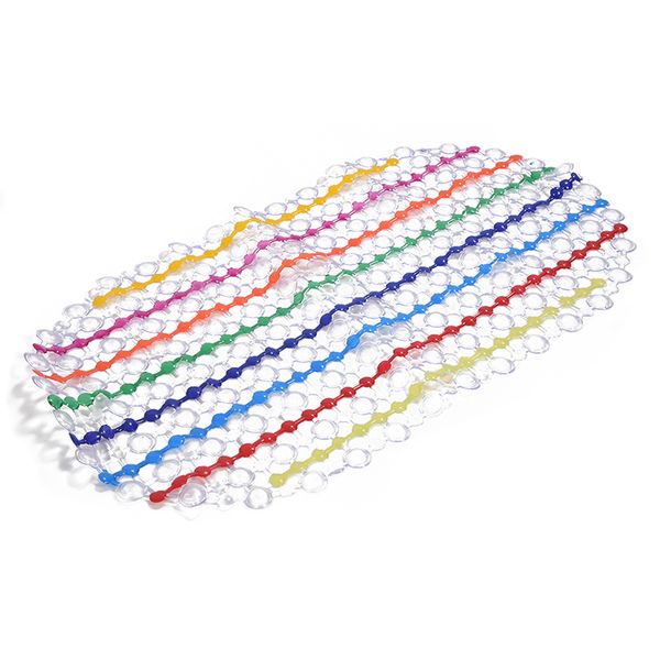 

bath mats rainbow color pvc mat non slip