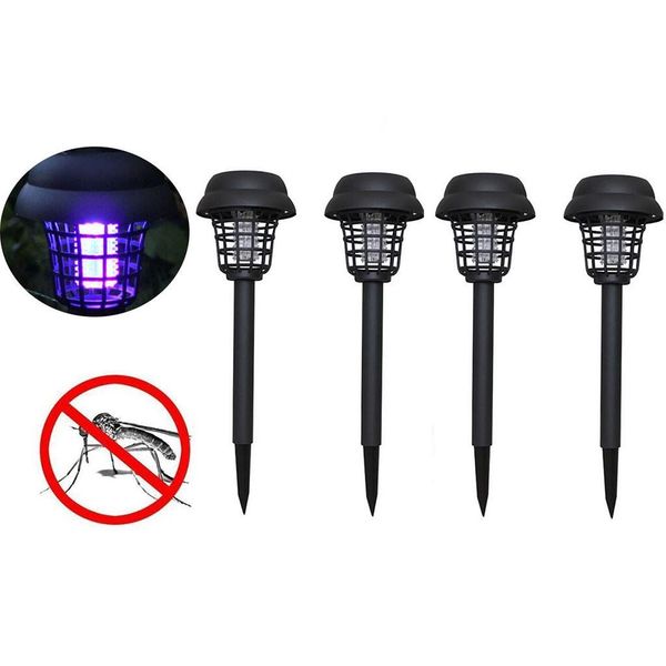 

solar mosquito killer lamps garden lamp solar powered led light mosquito pest bug zapper insect killer lamp garden lights