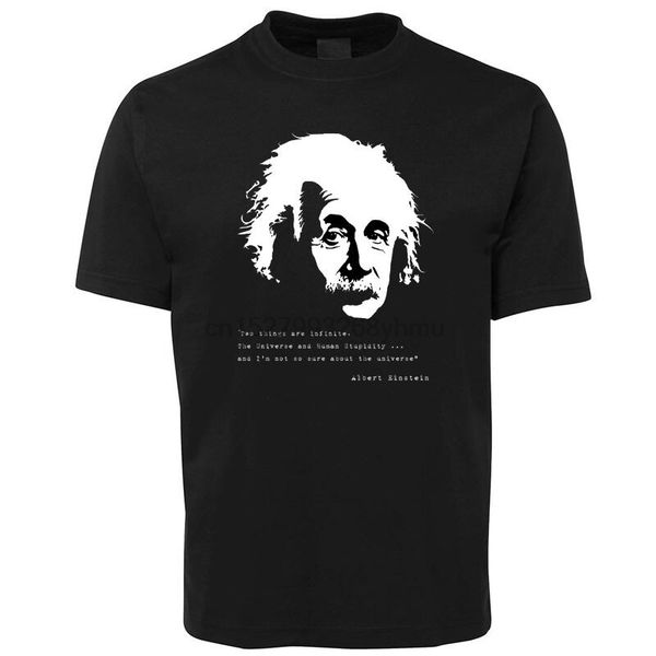 

new black einstein quote футболка 100% хлопок размер s -5xl + 7xl