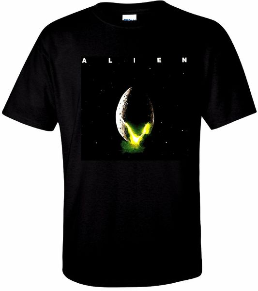 

alien egg t shirt 100% cotton tee by bmf apparel