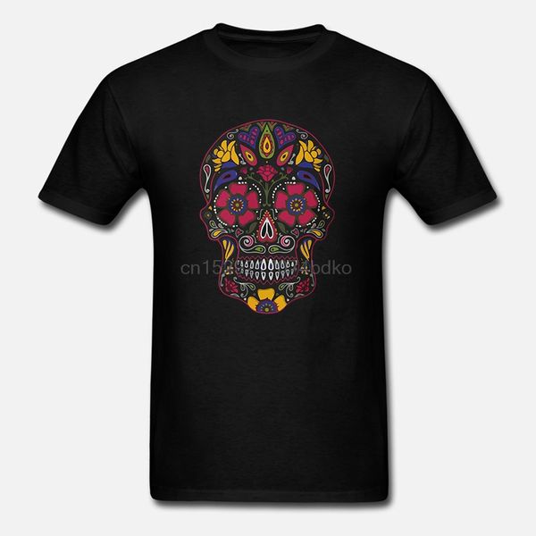 

тем не менее, она сохранялась sugar skull популярных tagless tee t-shirt