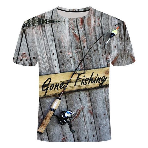 

fishing fun fish fishing rod 3d print shirts graphic horror funny men clothing