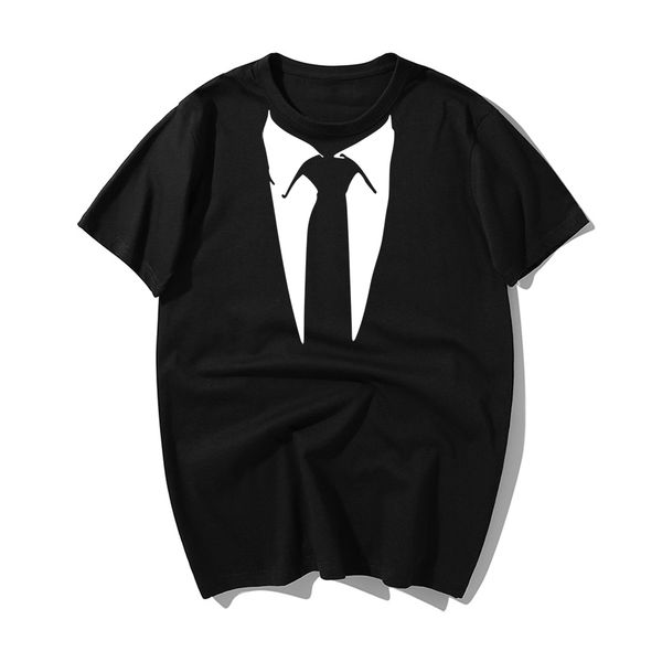 

2019 summer novelty men t-shirt tees retro tie funny camisetas men o neck tshirt casual fitness mens clothing