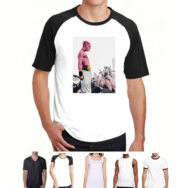 

t shirtfashion men t-shirt bioshick dbz xxxtentacion buu anime concert shirt 2018