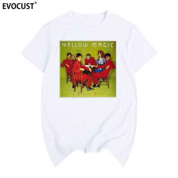

2019 yellow magic orchestra ymo многоцветной футболка хлопок мужчины футболка нового тройник тенниска женщины