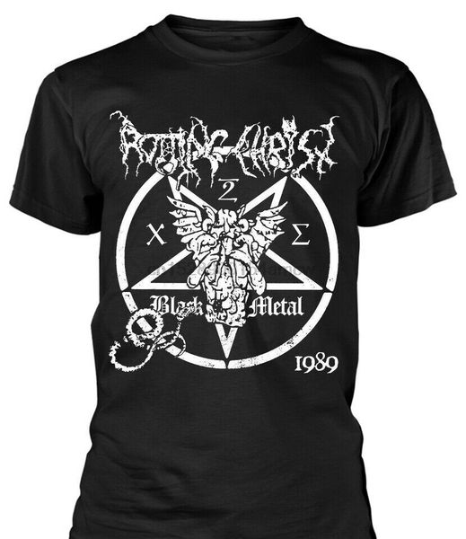 

rotting christ ince 1989' ( black ) t shirt - new ' official men funny harajuku tshirt