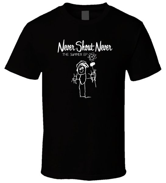 

never shout never 6 tee shirt