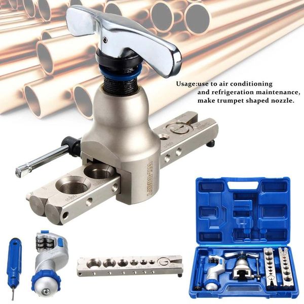 

doersupp alloy steel pipe expander refrigeration eccentric cone ratchet flaring flare tool kit woodworking metal extension tools