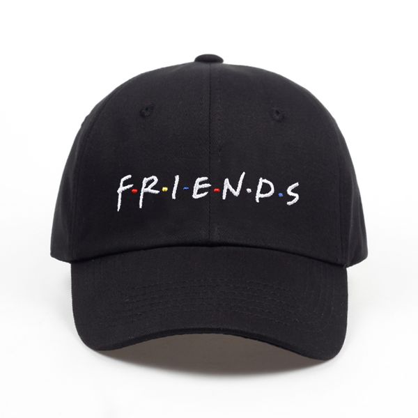 

ball caps 2021 arrival friends letter embroidery baseball cap women snapback hat adjustable men fashion dad hats wholesale, Blue;gray
