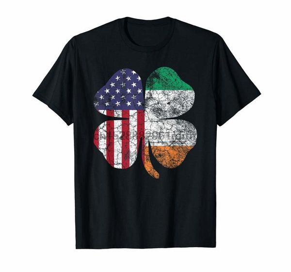 

clothing irish american flag ireland shamrock st patricks day t shirt 4070