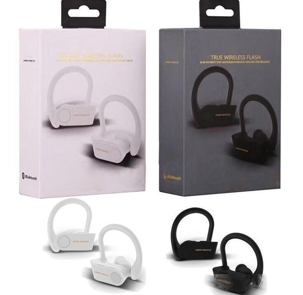 

new true wireless flash headphones blutetooth 5.0 headset portable double ear earphones for ios android cell phone dhl free