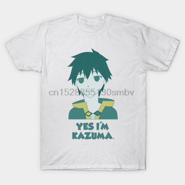 

men tshirt yes kazuma konosuba t shirt women t-shirt tees top