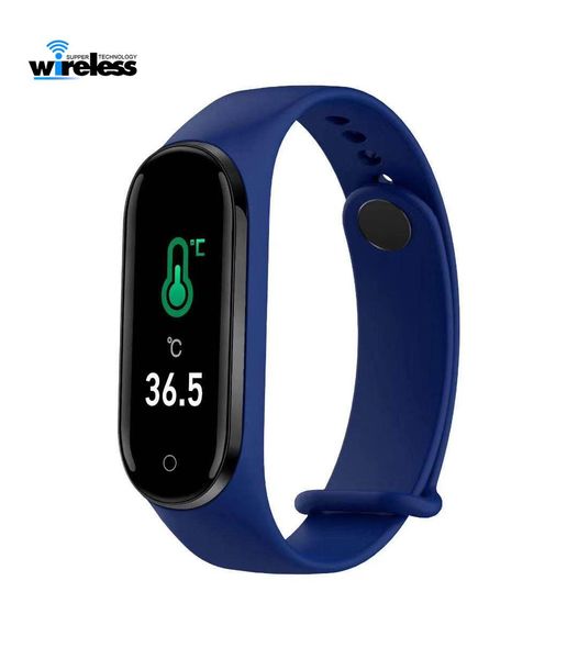 

m4 smart bracelet watch smart band sport fitness pedometer blood pressure wristband walk step counter support thermometer