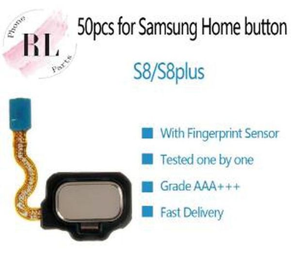 

60pcs home button fingerprint sensor repair flex cable for samsung galaxy s8 g950 g950u s8 plus g955 g955u parts replacement