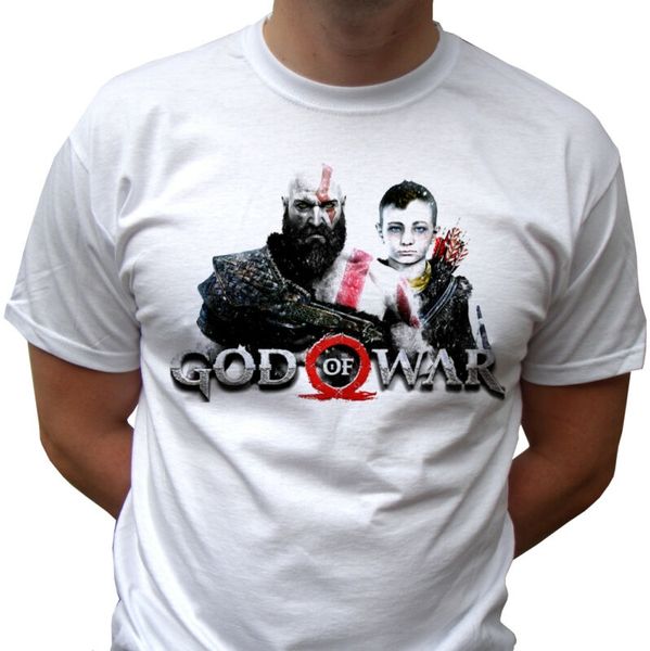 

god of war t shirt kratos and atreus game design art