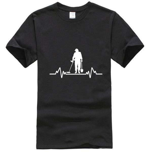 

metal detector heartbeat detectorist t shirt