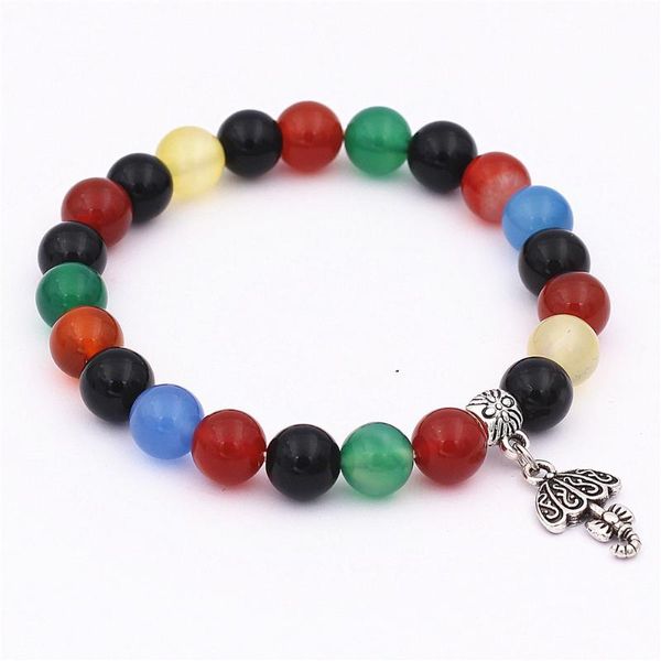 

charm bracelets men bracelet bead tibetan umbrella buddha diffuser jewelry chakra lava stone natural, Golden;silver