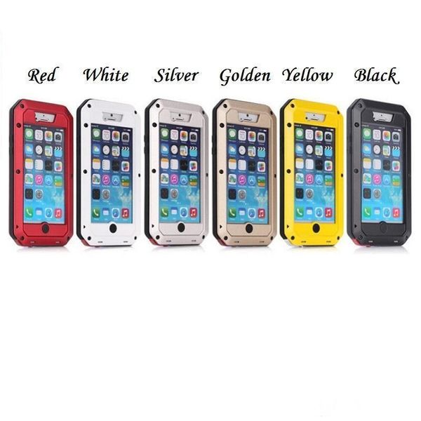 

ell for iphone 11 pro max cover waterproof metal case aluminum dirt shock proof mobile cell phone cases cover for iphone 8 x 6 7 plus