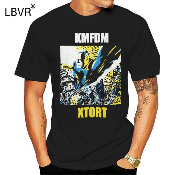 

funny t shirt men novelty tshirt kmfdm xtort t-shirt
