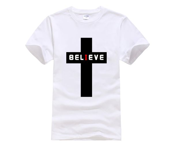 

mens summer sale 100% хлопок футболка верующий христианин религиозное иисус христос вера born again крещение мода рубашка