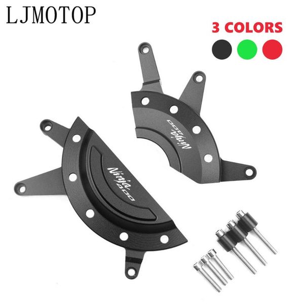 

for ninja400 ninja 400 2020 2020 motorcycle cnc aluminum engine cover protection guard decoration accessories
