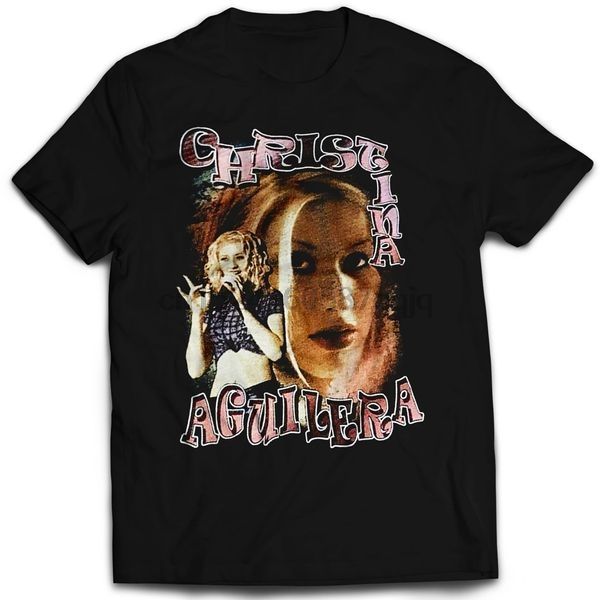 

men t shirt vintage style christina aguilera rap t-shirt women tshirt