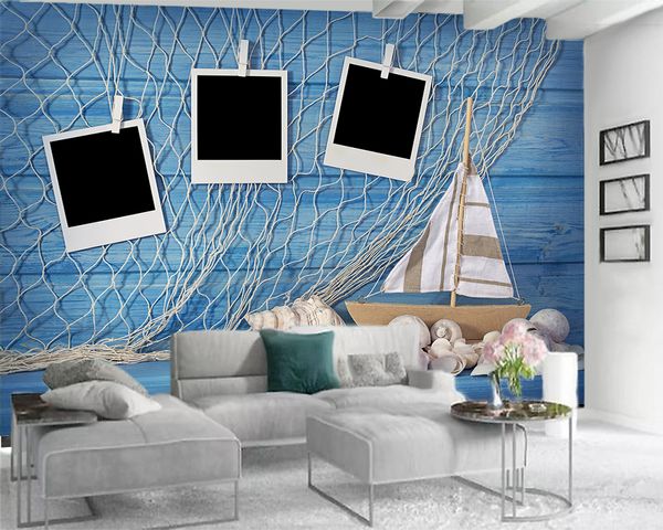 

3d modern wallpaper custom p 3d wallpaper mural beautiful conch living room bedroom tv background wall wallpaper