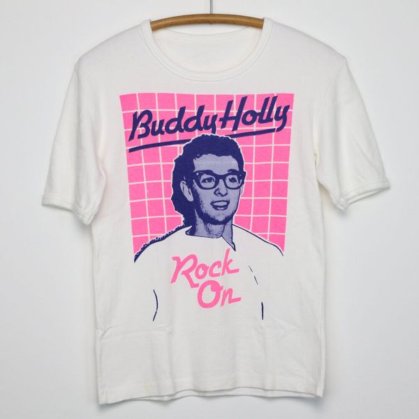 

buddy holly shirt vintage tshirt 1970s rock on country the crickets