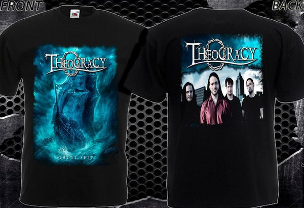 

теократия ghost ship -новый t-shirt mens-dtg напечатанной tee size-s 7xl