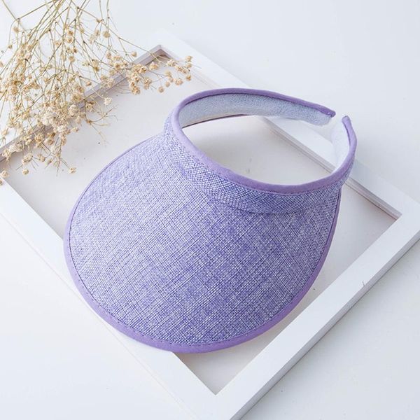 

открытый путешествие sun шляпы мода пляж зонт caps женщины стильный visor caps, Blue;gray