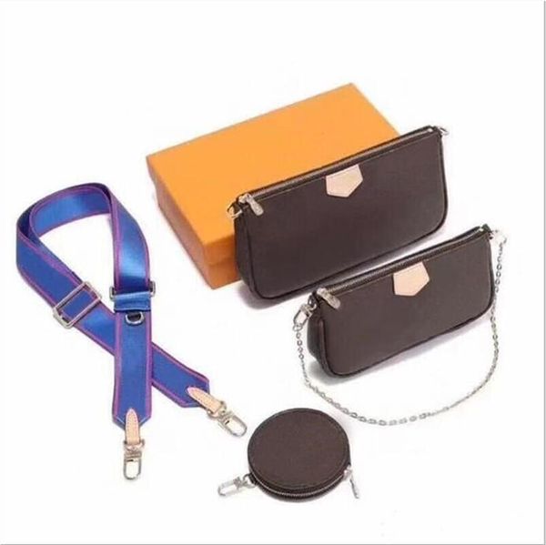

original style 2020 new leather ladies multi fashion mini three-in-one shoulder messenger bag clutch bag travel bags box