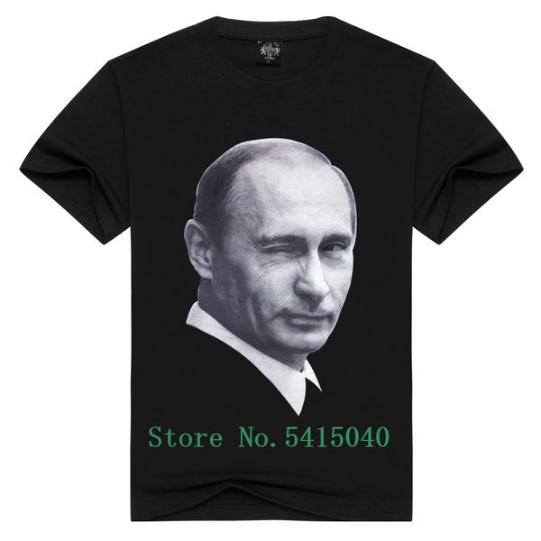 

мужчины владимир владимирович путин футболка 100% хлопок tshirts смешной топы тис футболки мужчин футболки плюс размер