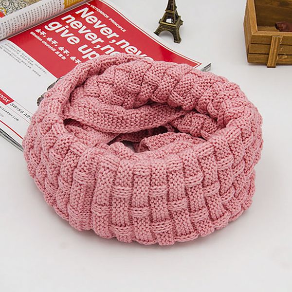 

2020 new winter scarves women thickened knitted ring scarf warm circle soft female neckchief snood loop scarf designer, Blue;gray