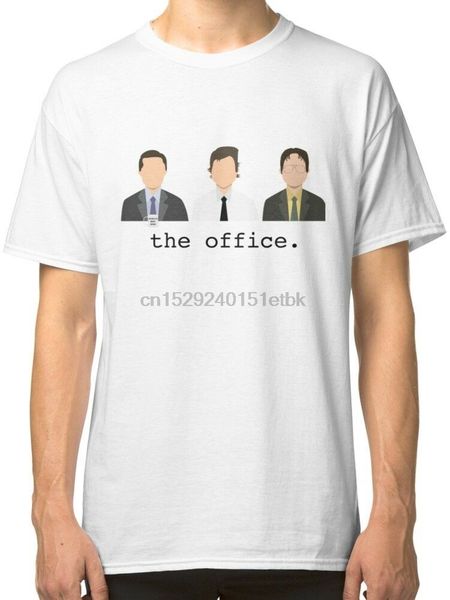 

jim dwight michael - the office men white tees t-shirt clothing