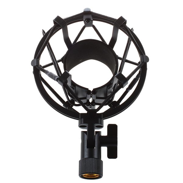 

miniphone mic black mounts fits mxl, ev mics condenser