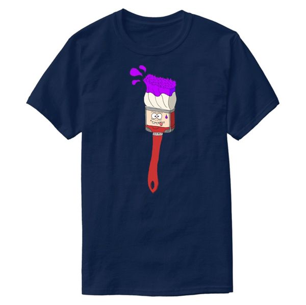 

slogan comic style brush t shirt 100% cotton cool o-neck female fitness men t-shirts 2020 plus size s-5xl tee top