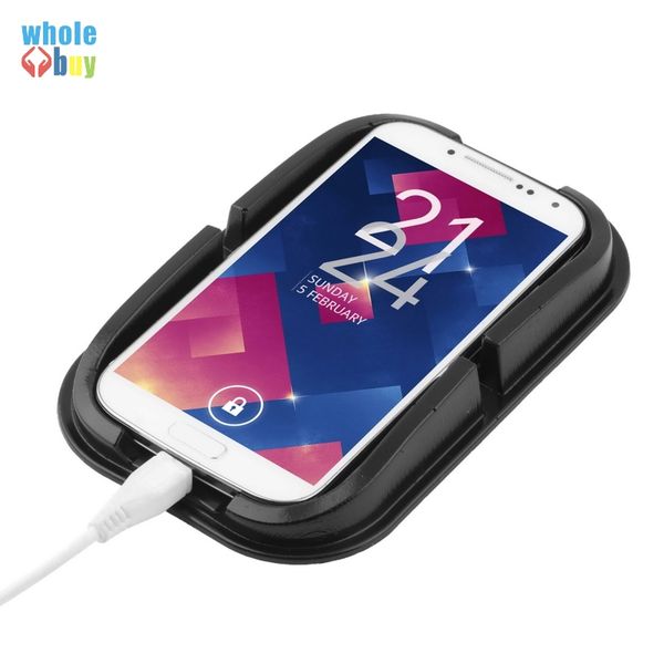 

soft car non-slip mat phone gps mp3 pad mount holder multifunction skidproof dashboard sticky for car interior accessories