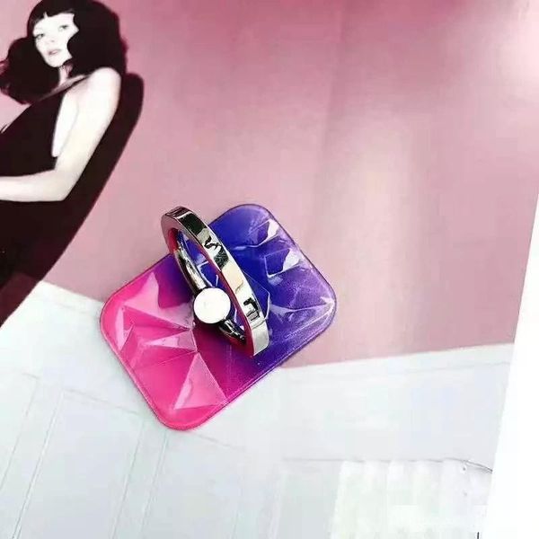 

finger ring holder 360 rotate stand mobile phone holder finger ring stand for iphone 11 samsung note 10 luxury bling gradient diamond stone