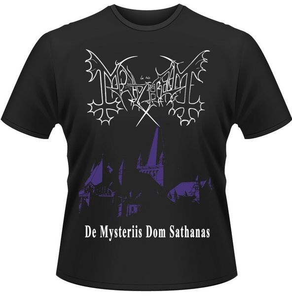 

mayhem 'de mysteriis dom sathanas' t-shirt - new