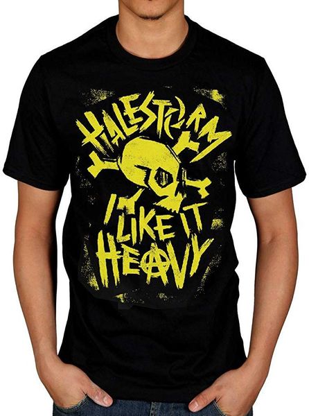 

официальный halestorm punk череп футболка мужчины женщины футболочку полное фигурный