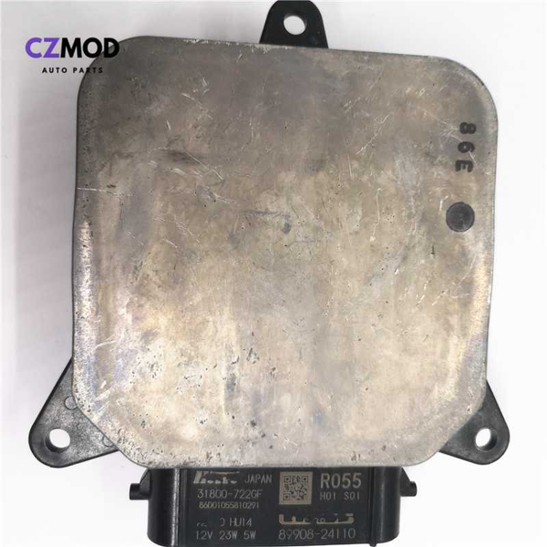 

czmod original used r055 89908-24110 l055 89907-24110 headlight led driver module unit 31800-722gf 8990824110 car accessories