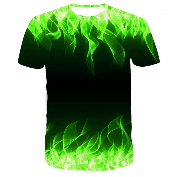 

sleeve tshirts casual crew neck slim tshirts mens clothing mens style tshirts fashion 3d fire short, White;black