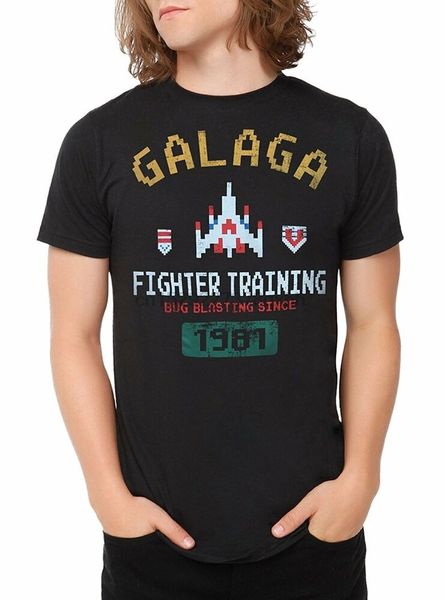 

galaga fighter training t-shirt