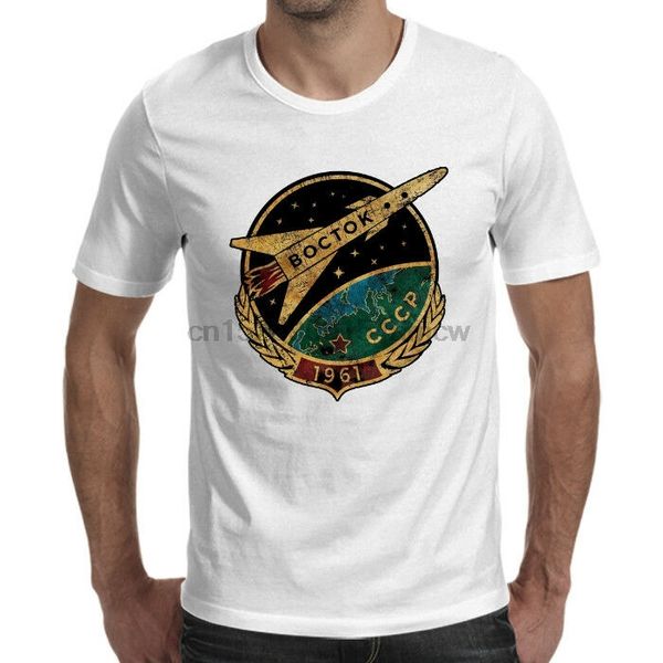 

cccp soviet vostok russia white t-shirt size s-5xl(1