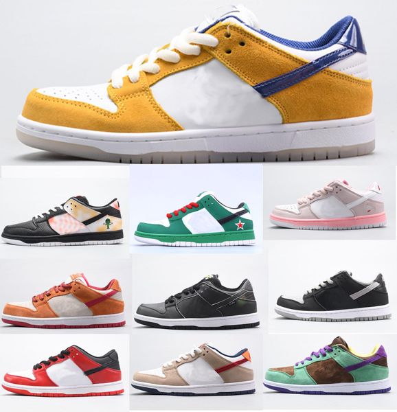 

running shoes real leather orange yellow low mens sports sneakers safari syracuse mischief strange platform sb women skateboard, Black