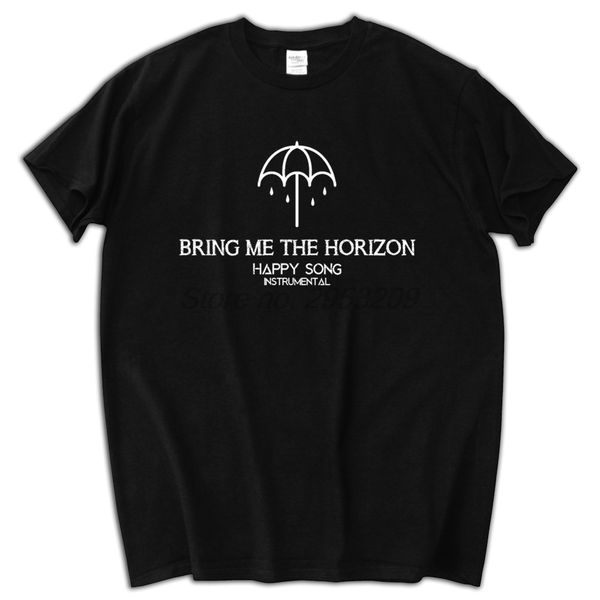 

bring me the horizon t shirt men's fashion summer brand clothing homme t-shirt music camisetas tee shirts