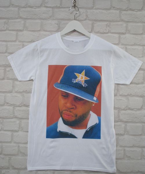 

uptown classics j dilla star cap detroit jay dee white crew neck tee t-shirt men women fashion tshirt ing
