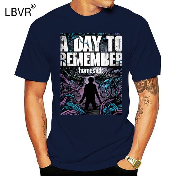 

a day to remember t shirt homesick men black cotton shirts tee size s - 2xl