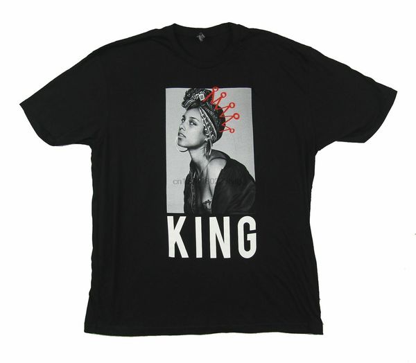 

alicia keys king crown pic akny black t shirt new official merch